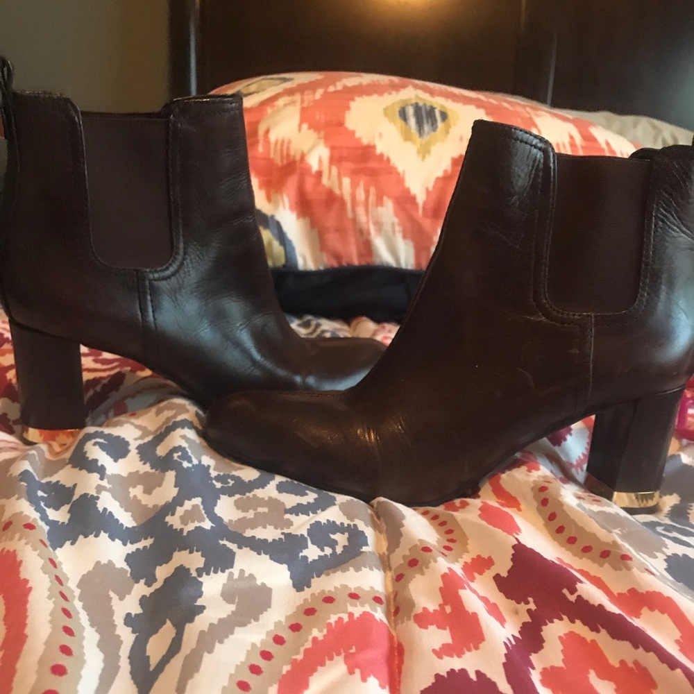 Tory Burch booties.
